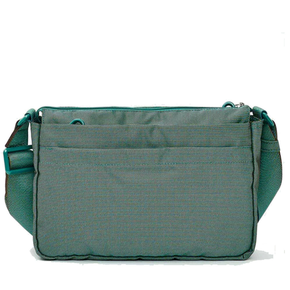 Borsa Donna a Tracolla MANDARINA DUCK in Tessuto Linea MD20 Colore Emerald - P10QMTX5