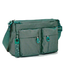 Borsa Donna a Tracolla MANDARINA DUCK in Tessuto Linea MD20 Colore Emerald - P10QMTX5