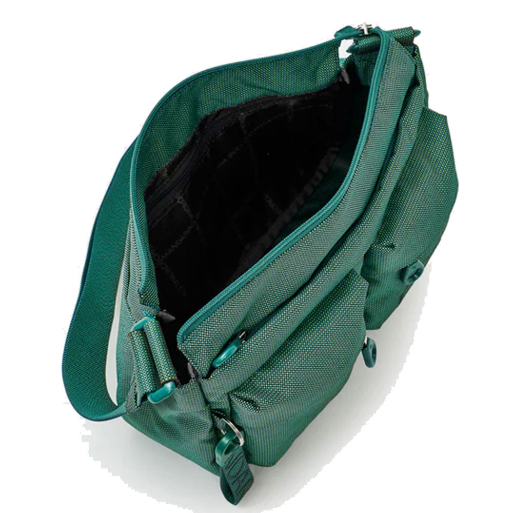 Borsa Donna a Tracolla MANDARINA DUCK in Tessuto Linea MD20 Colore Emerald - P10QMTX5