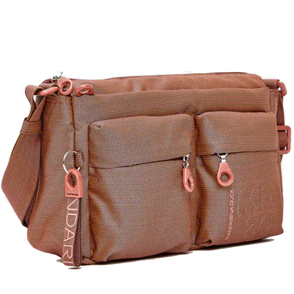 Borsa Donna a Tracolla MANDARINA DUCK in Tessuto Linea MD20 Colore Pecan Nut - P10QMTX5