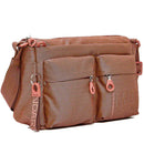 Borsa Donna a Tracolla MANDARINA DUCK in Tessuto Linea MD20 Colore Pecan Nut - P10QMTX5