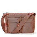 Borsa Donna a Tracolla MANDARINA DUCK in Tessuto Linea MD20 Colore Pecan Nut - P10QMTX5