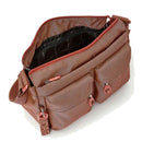 Borsa Donna a Tracolla MANDARINA DUCK in Tessuto Linea MD20 Colore Pecan Nut - P10QMTX5