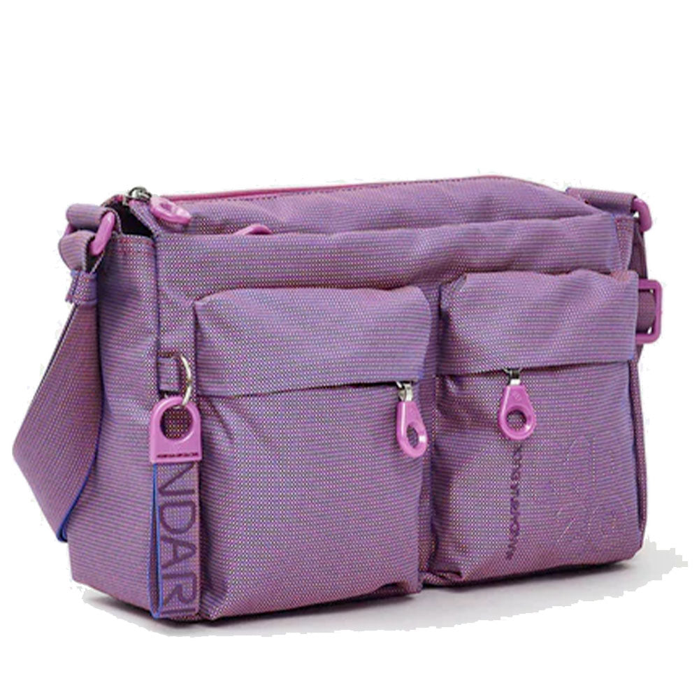 Borsa Donna a Tracolla MANDARINA DUCK in Tessuto Linea MD20 Colore Sushi Flower - P10QMTX5