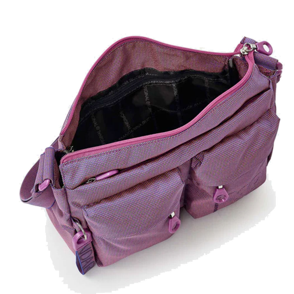 Borsa Donna a Tracolla MANDARINA DUCK in Tessuto Linea MD20 Colore Sushi Flower - P10QMTX5