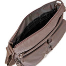 Borsa Donna a Tracolla MANDARINA DUCK Espandibile in Tessuto Linea MD20 Colore Taupe Misura Grande