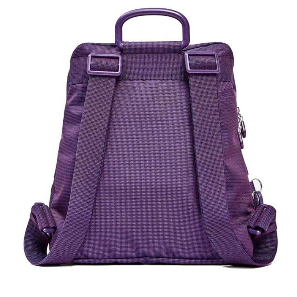 Zaino Donna MANDARINA DUCK in Tessuto Linea MD20 Colore Plum Perfect
