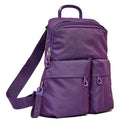 Zaino Donna MANDARINA DUCK in Tessuto Linea MD20 Colore Plum Perfect