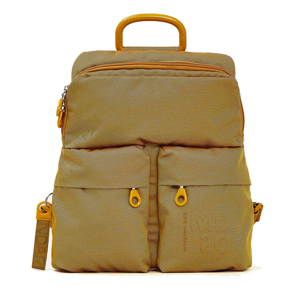 Zaino Donna MANDARINA DUCK in Tessuto Linea MD20 Colore Amber