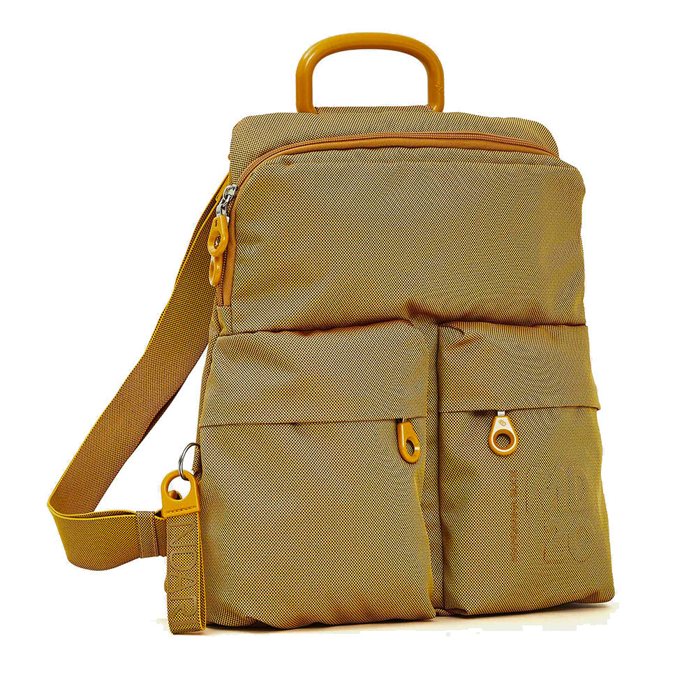 Zaino Donna MANDARINA DUCK in Tessuto Linea MD20 Colore Amber