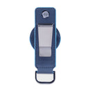 Portachiavi Uomo Per AirTag e CONNEQU 4.0 PIQUADRO in Pelle Blu Linea Blue Square - PC7090B2