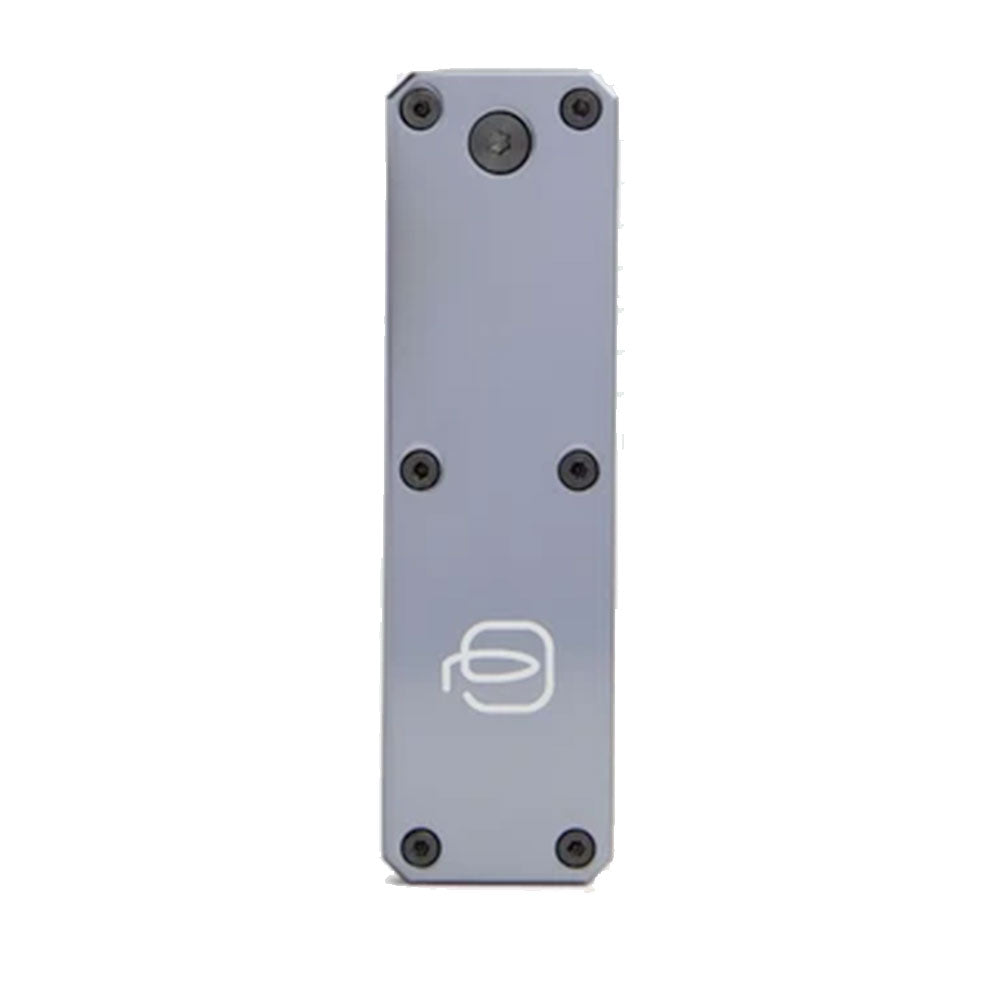 Portachiavi Uomo PIQUADRO in Metallo e Pelle con Tracker Nero Linea Blue Square - PC7287B2