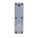 Portachiavi Uomo PIQUADRO in Metallo e Pelle con Tracker Nero Linea Blue Square - PC7287B2