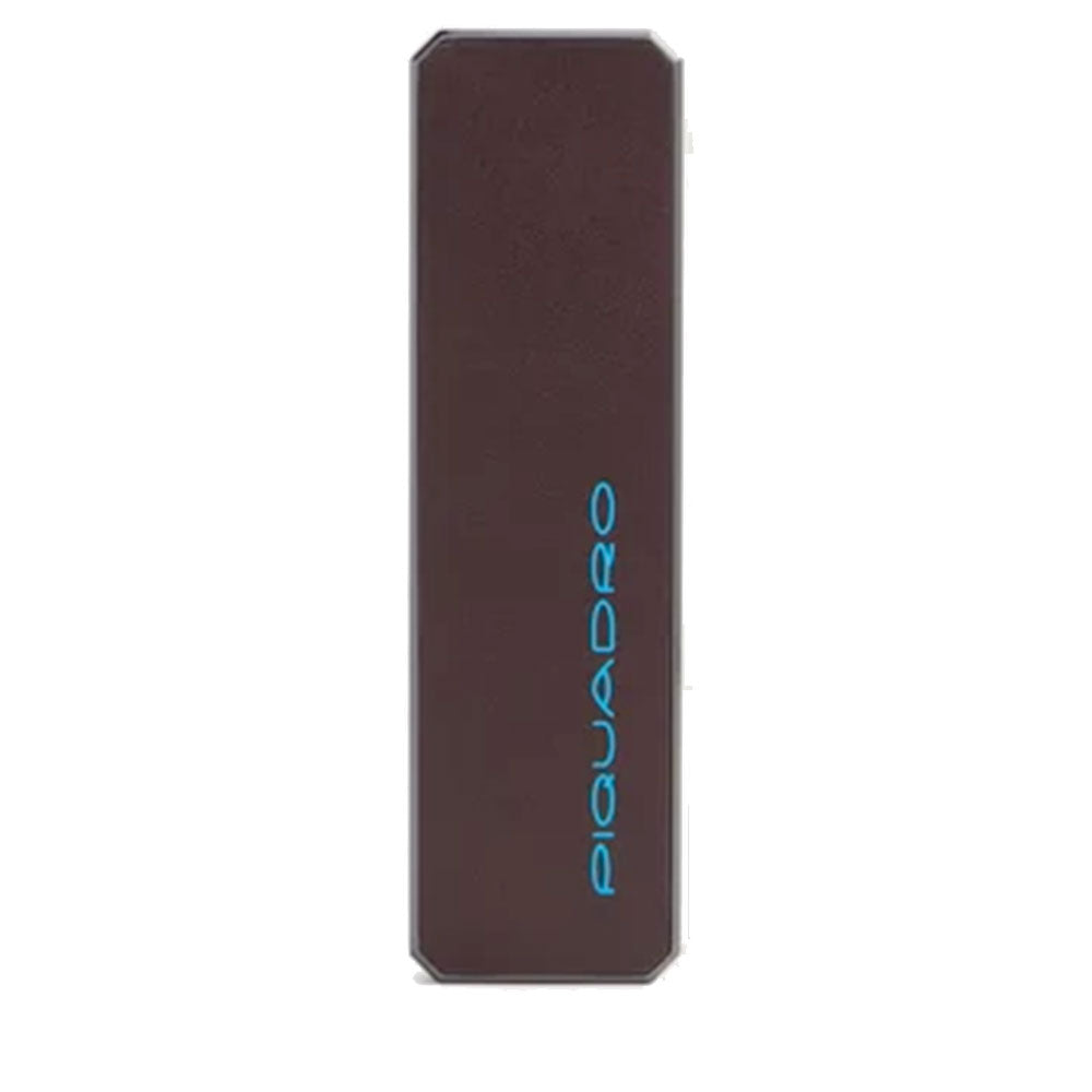 Portachiavi Uomo PIQUADRO in Metallo e Pelle con Tracker Mogano Linea Blue Square - PC7287B2