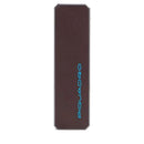 Portachiavi Uomo PIQUADRO in Metallo e Pelle con Tracker Mogano Linea Blue Square - PC7287B2