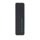 Portachiavi Uomo PIQUADRO in Metallo e Pelle con Tracker Nero Linea Blue Square - PC7287B2
