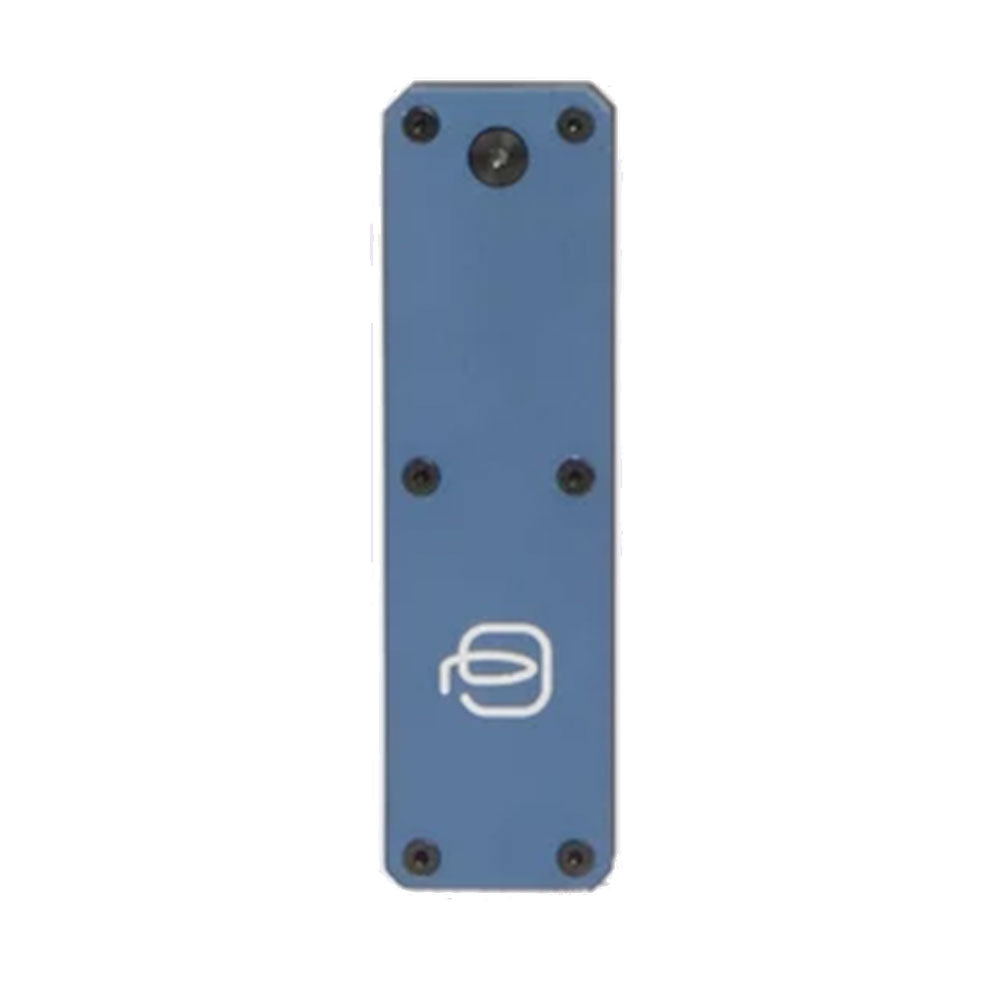Portachiavi Uomo PIQUADRO in Metallo e Pelle con Tracker Blu - PC7287S145