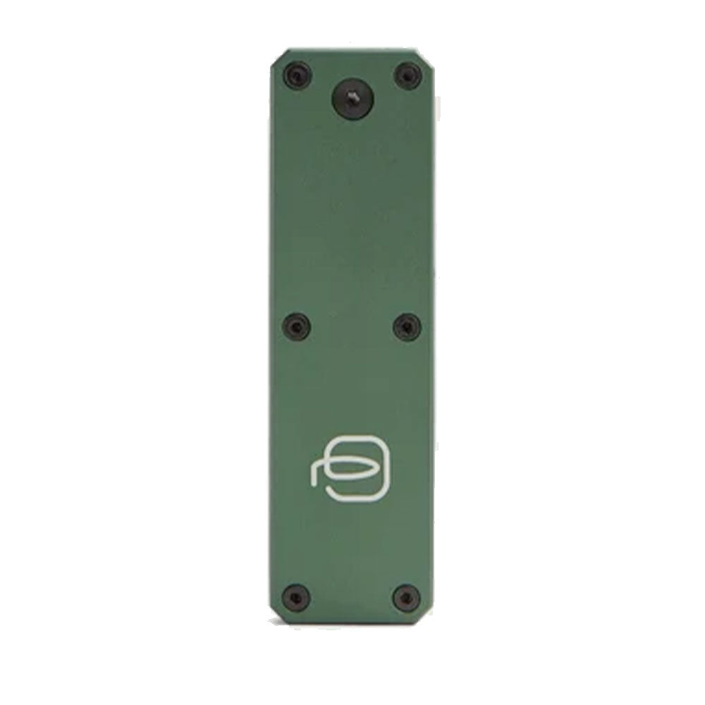 Portachiavi Uomo PIQUADRO in Metallo e Pelle con Tracker Verde - PC7287S145