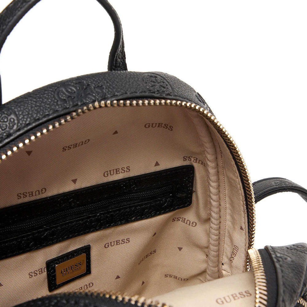 Zaino Donna GUESS Linea Manhattan Colore Black Logo Misura Piccola