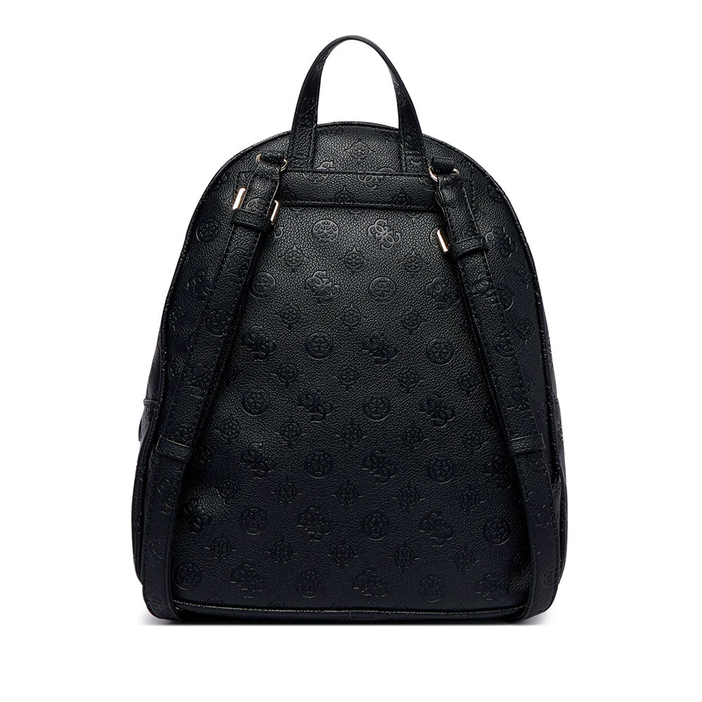 Zaino Donna GUESS Linea Manhattan Colore Nero Misura Grande con Logo Impresso