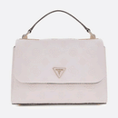 Borsa Donna a Mano con Tracolla GUESS Linea Tisha colore Stone Logo Misura Piccola