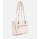 Borsa Donna Shopper a Spalla GUESS Linea Tisha colore Stone Logo