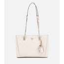 Borsa Donna Shopper a Spalla GUESS Linea Tisha colore Stone Logo