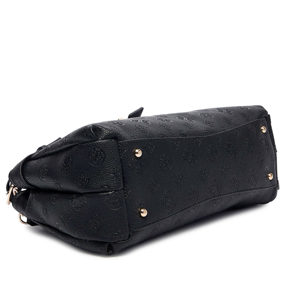 Borsa Donna a Mano GUESS Linea Ella colore Nero Logo