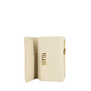 Damenbrieftasche mit Knopf 1A Classe Alviero Martini Florida City Linie Elfenbein PM76
