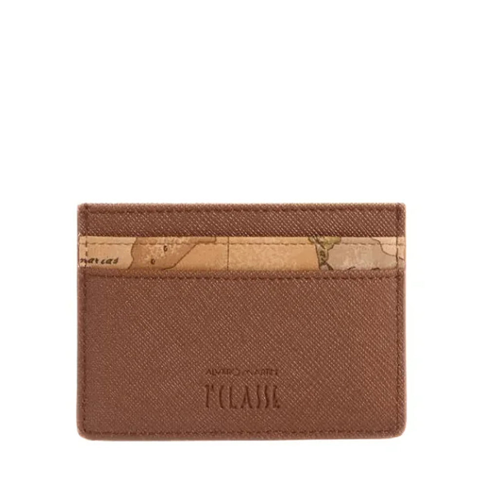 1A Classe Alviero Martini Java City Linie 
Damen-Kartenetui in Tabakfarbe PM79