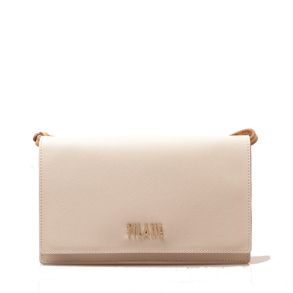 Pochette con Tracolla 1A Classe Alviero Martini linea Java City Avorio PN04