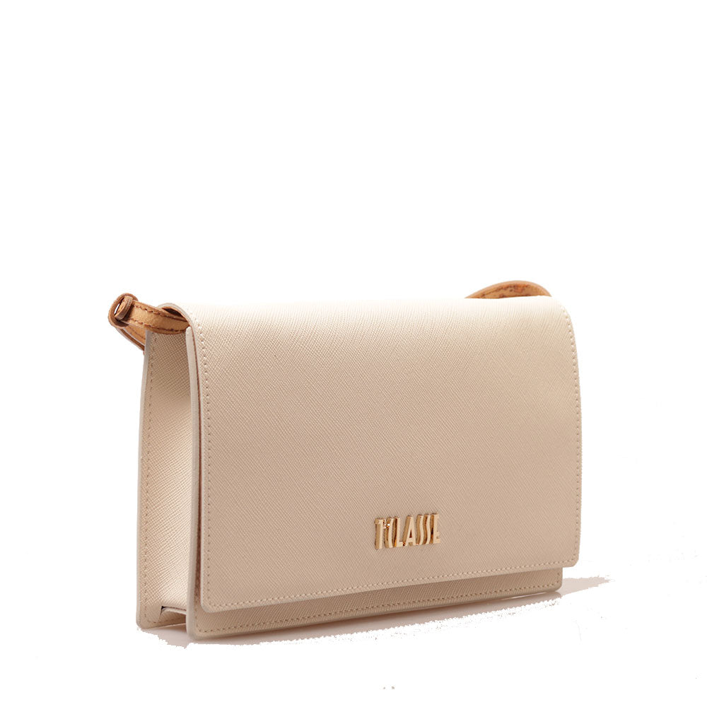 Pochette con Tracolla 1A Classe Alviero Martini linea Java City Avorio PN04
