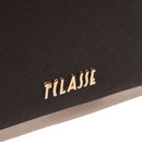 1A Classe Alviero Martini Java City Linie 
Flache Clutch mit Armband in Schwarz - PN07