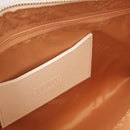 1A Classe Alviero Martini Java City Linie 
Flache Clutch mit Armband in der Farbe Elfenbein PN07