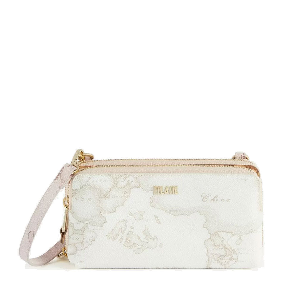 Pochette Portacellulare 1A Classe Alviero Martini linea Geo Sunny Mix Bianco PN28