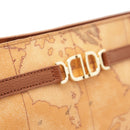 1A Classe Alviero Martini 3D Geo Linie PN71
Damen Clutch mit Hülle in Geo Classic und Braun Farbe 