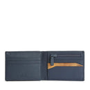 1A Classe Alviero Martini Trip linie  PN79
Herrenbrieftasche mit Klappe aus Leder in Denim Blue 