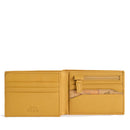 Portafoglio Uomo con Pattina 1A Classe Alviero Martini linea Trip Leather in Pelle Giallo Senape PN79
