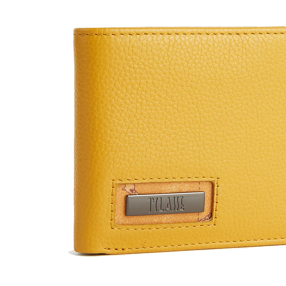 1A Classe Alviero Martini Trip Linie -  PN80
Herrenbrieftasche aus Leder in der Farbe Senf