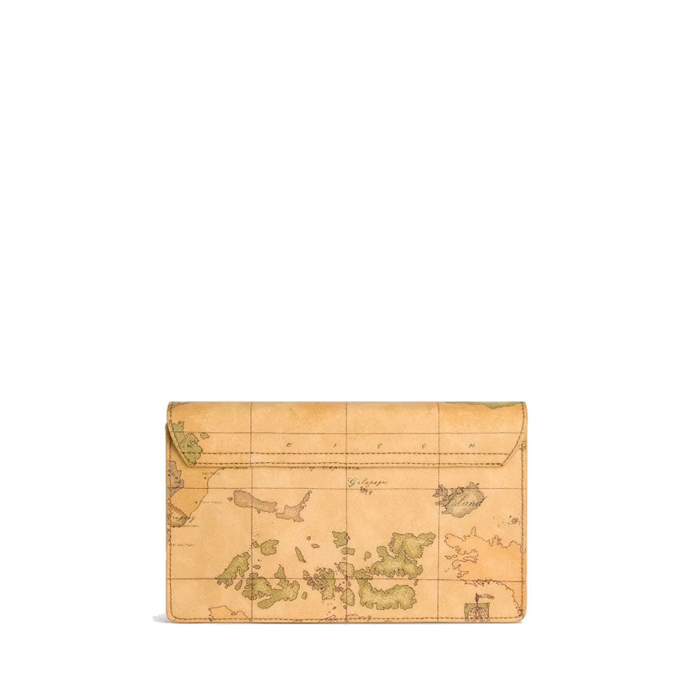 Geo Classic and Ivory Crossbody Clutch with Flap 1A Classe ALVIERO MARTINI Heritage Geo - PO40