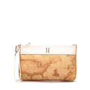 Clutch with Wrist Handle 1A Classe ALVIERO MARTINI Heritage Geo in Geo Classic and Ivory - PO41