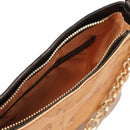 Clutch with Chain 1A Classe ALVIERO MARTINI Heritage Geo in Geo Classic and Black - PO42