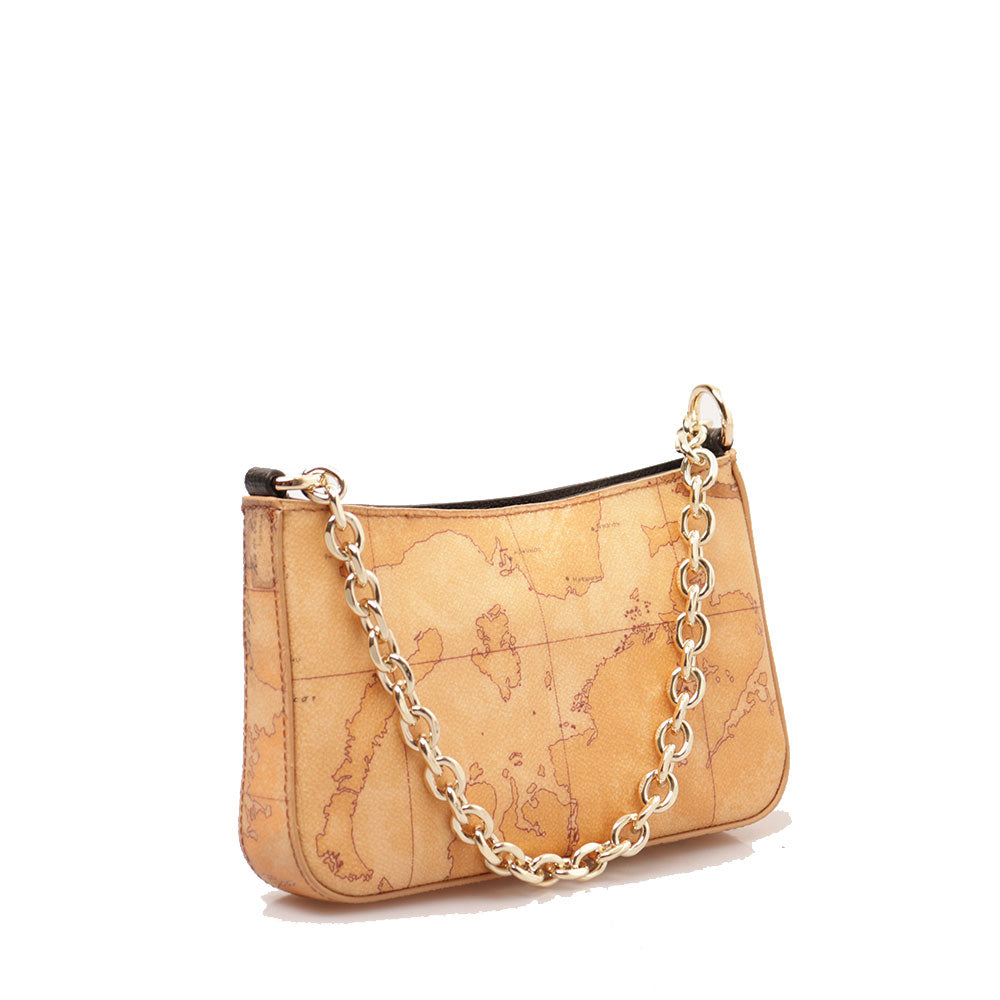 Clutch with Chain 1A Classe ALVIERO MARTINI Heritage Geo in Geo Classic and Black - PO42