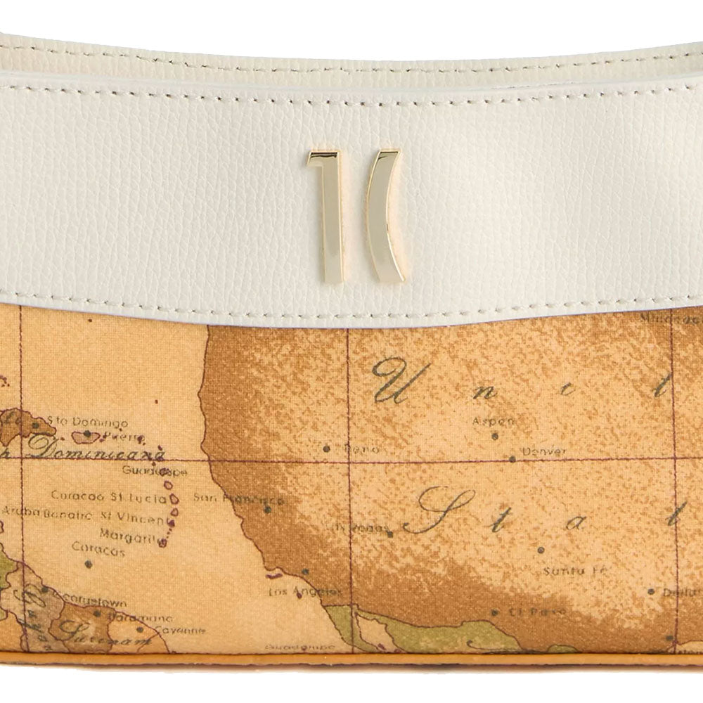 Geo Classic and Ivory Chain Clutch 1A Classe ALVIERO MARTINI Heritage Geo - PO42
