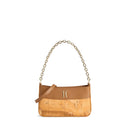 Clutch Bag with Chain Strap 1A Classe ALVIERO MARTINI Heritage Geo in Geo Classic and Tan PO42