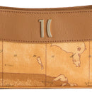 Clutch Bag with Chain Strap 1A Classe ALVIERO MARTINI Heritage Geo in Geo Classic and Tan PO42