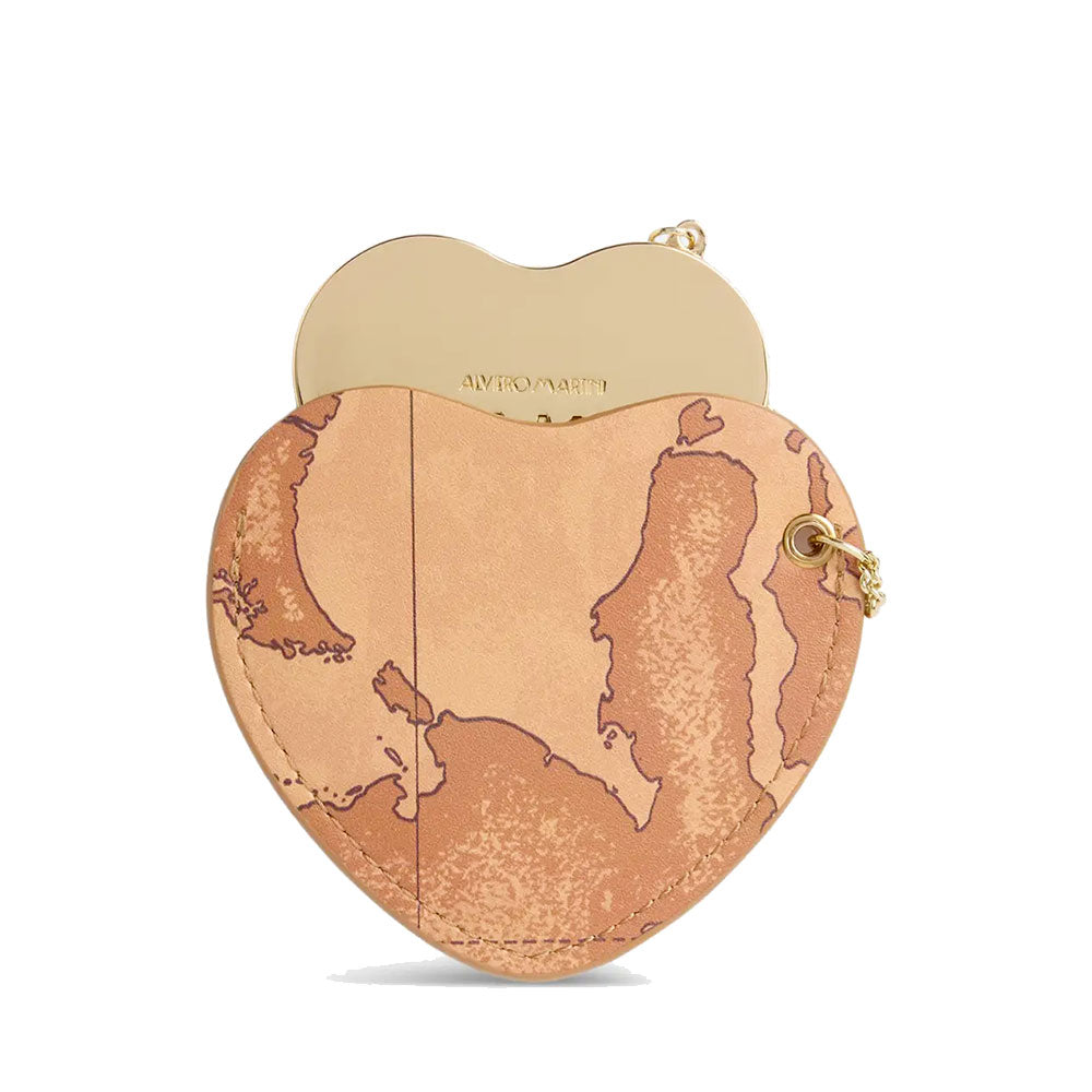 Specchietto a Cuore 1A Classe Alviero Martini con Custodia Geo Classic PO88