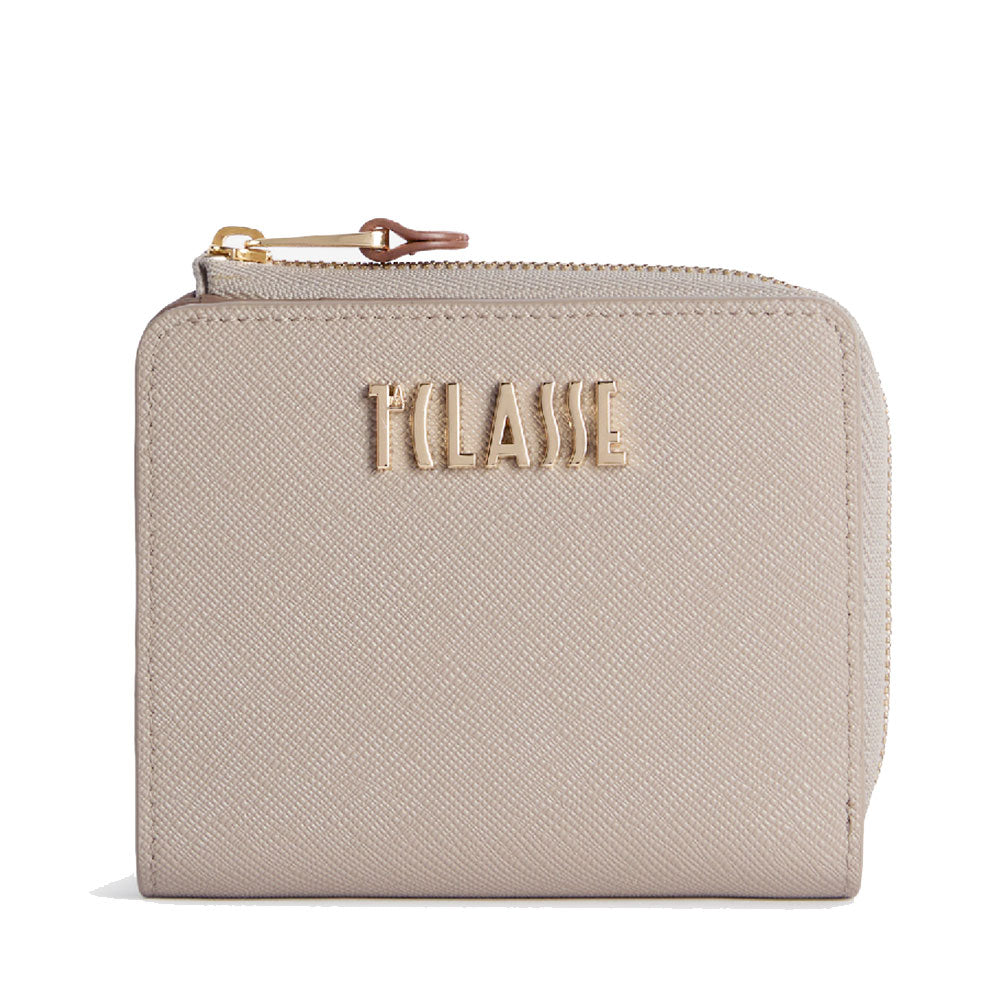 Portafoglio Donna Piccolo con Zip 1A Classe Alviero Martini linea Windy City Greige PO93