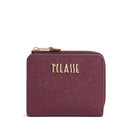 Portafoglio Donna Piccolo con Zip 1A Classe Alviero Martini linea West City Bordeaux PO93