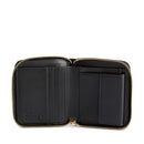 Portafoglio Donna Piccolo Zip Around 1A Classe Alviero Martini linea Folk Geo Night Nero PO98
